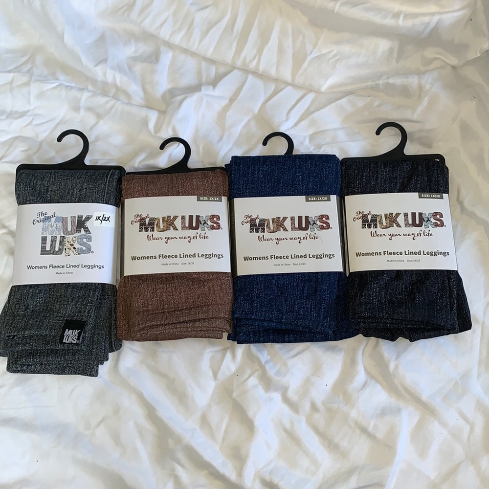 MUK LUKS Fleece Lined Leggings